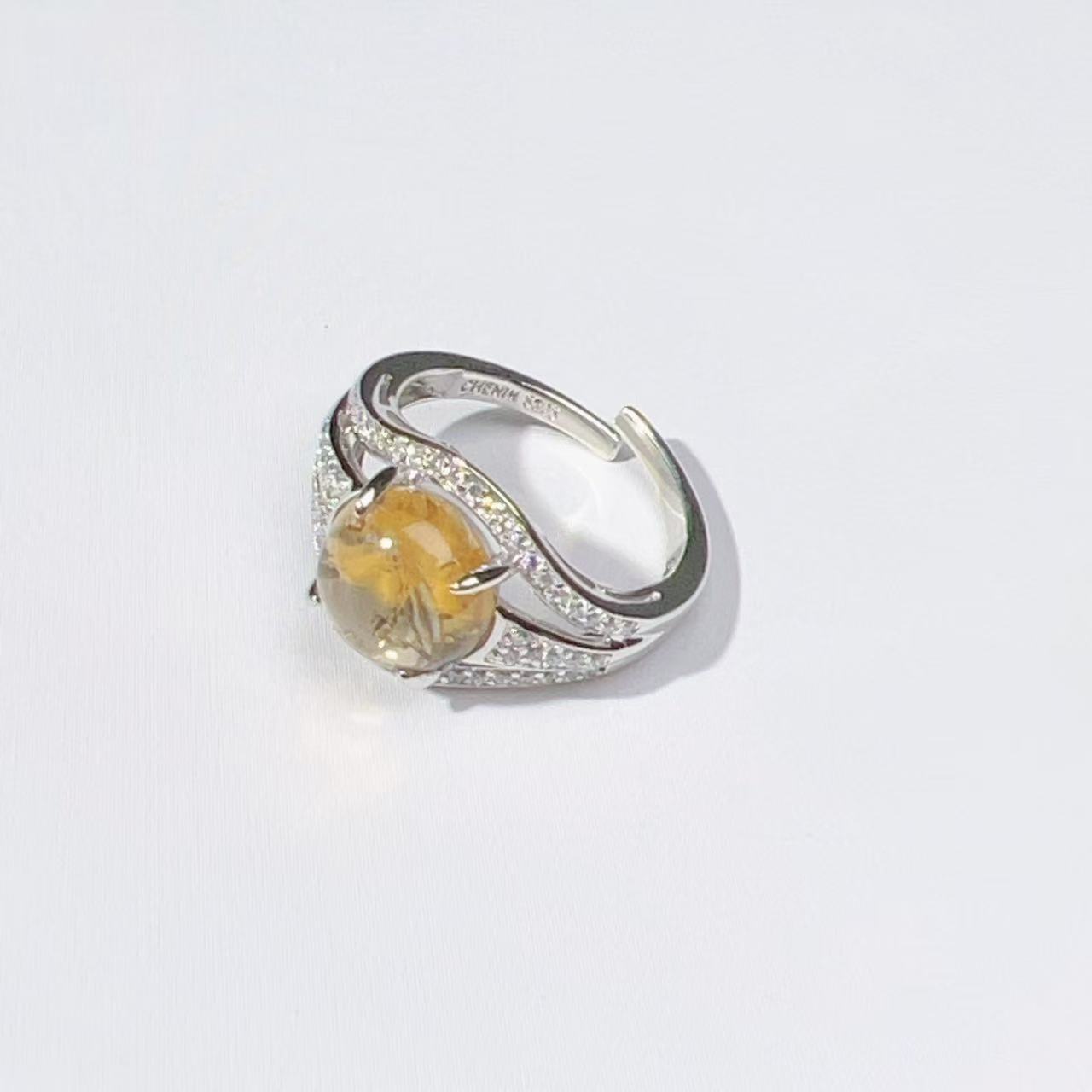 015  High quality ring Lucky Charm ring 2025 Energy High Quality Fashion ring Magnetic Bead ring Gift