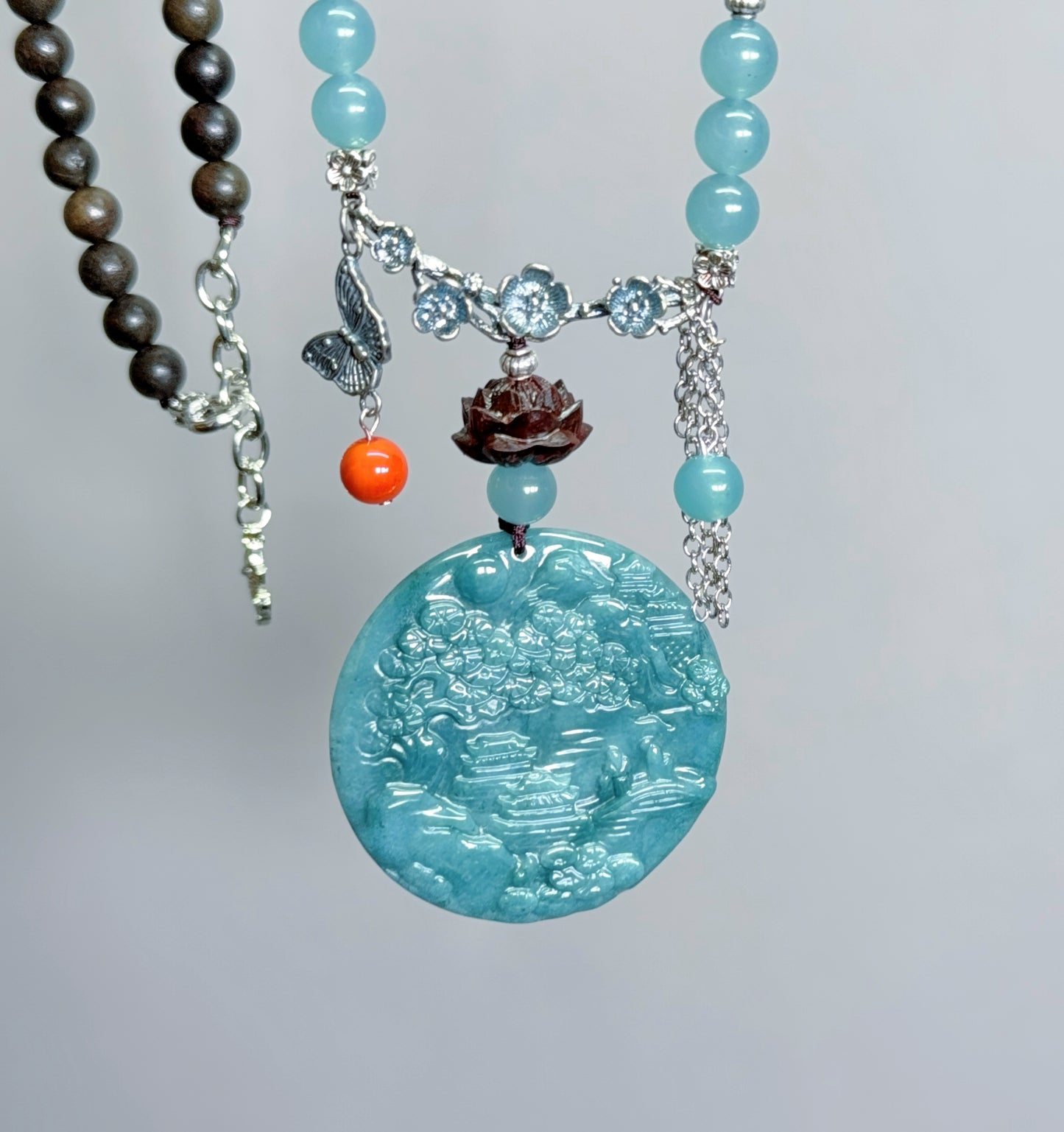 037 jadeite Lucky Charm Pendant2025 Energy High Quality Fashion Jewelry Feng Shui Beads Magnetic Gift