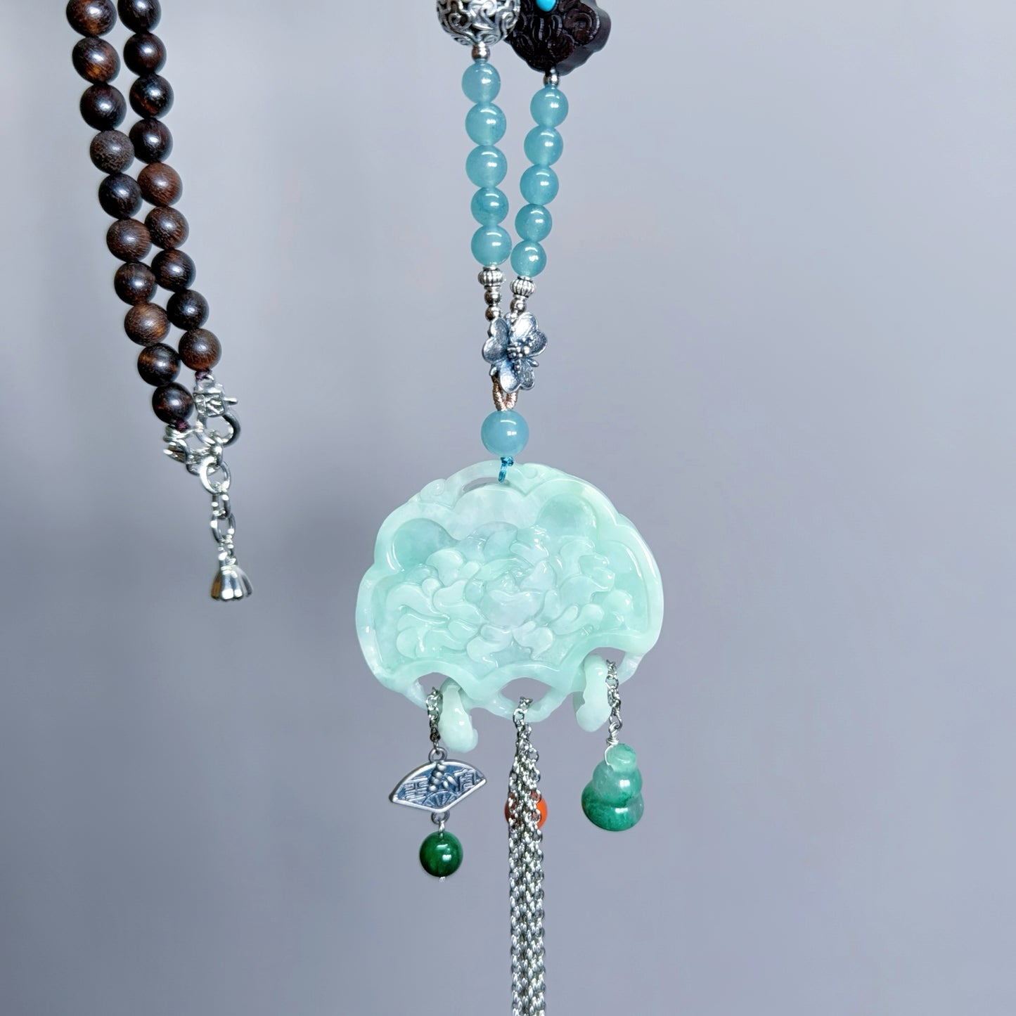 037 jadeite Lucky Charm Pendant2025 Energy High Quality Fashion Jewelry Feng Shui Beads Magnetic Gift